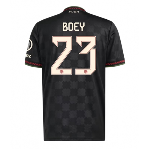 Billige Fotballdrakt Bayern Munich Sacha Boey #23 Replika Tredjedrakt 2025-26 Kortermet Billige Fotballdrakt Bayern Munich Sacha Boey #23 Replika Tredjedrakt 2025-26 Kortermet